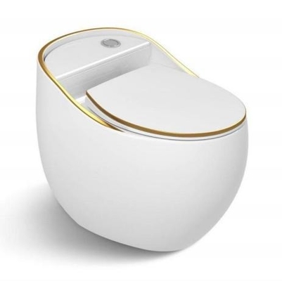 Modern Design Green Color One Piece Toilet for Bathroom Ceramic Sanitary Ware WC Toilet