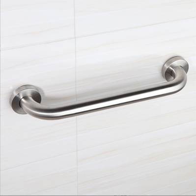25X300mm Chrome Surface Finishing Bathroom Toilet Support Grab Bar for Elderly Safety