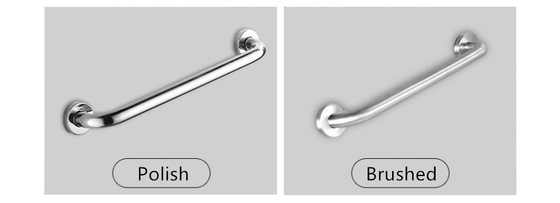 25X300mm Chrome Surface Finishing Bathroom Toilet Support Grab Bar for Elderly Safety