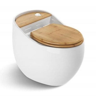 Customer Optional Egg-shaped Color Toilets Seat Bowl WC Smart Toilet Accessories Set