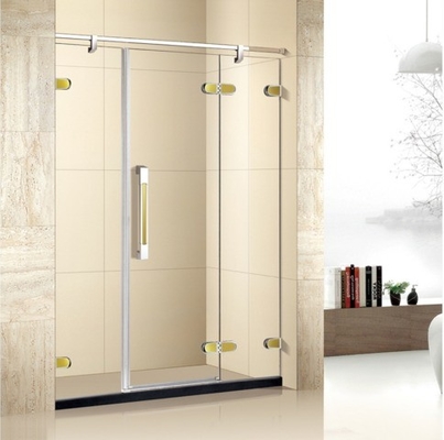 Ceramic Tray and Diamond Shaped Portable Glass Door for 70x70 Camping Shower Enclosure