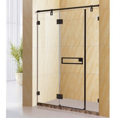Ceramic Tray and Diamond Shaped Portable Glass Door for 70x70 Camping Shower Enclosure