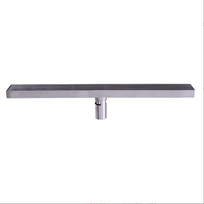 Square Taizhou Floor Drain with 68x300mm Outer Diameter and Stainless Steel Strainer