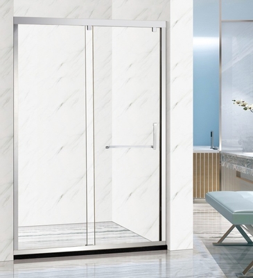 Gold Glass Shower Enclosure with Ceramic Tray and 8mm Tempered Hinged Door Base Parts