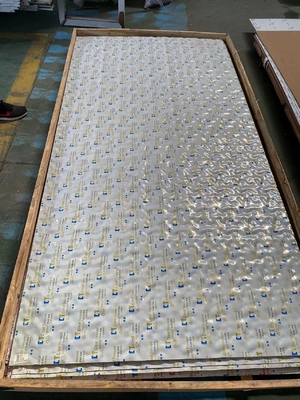 Water Ripple Corrugated Stainless Steel Sheet for Customized Architectural Decoration