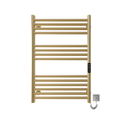 Stainless Steel 10 Bars HEATED Towel Rail Warmer Radiator for Smart Electric Water Heating