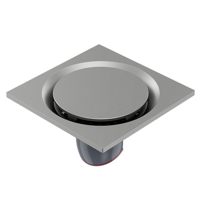 Brushed Surface Finish Floor Drain Grate for Heavy Duty Car Wash Sink Waste Floor Trap
