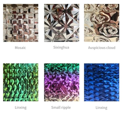 Contemporary Design Super Duplex Water Ripple Corrugated Stainless Steel Sheet/Plate 1kg