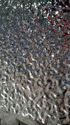 Contemporary Design Super Duplex Water Ripple Corrugated Stainless Steel Sheet/Plate 1kg