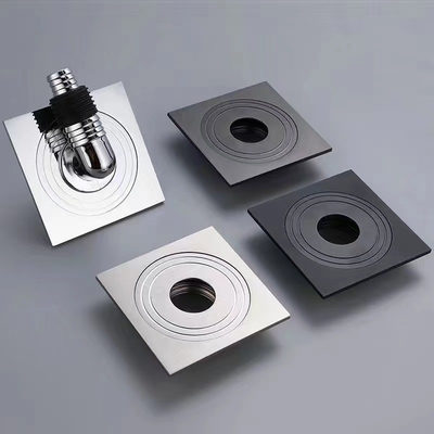 304 Stainless Steel Gold Floor Drain for Bathroom in Commercial Kitchen and Bathroom