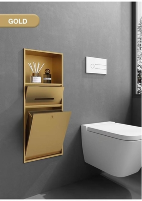Keep Your Hotel Bathroom Clean and Tidy with a Stainless Steel 3-in-1 Hand Towel Box
