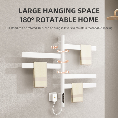 Surface Finishing Stainless Steel Electric Towel Warmer 500W for Bathroom Radiator