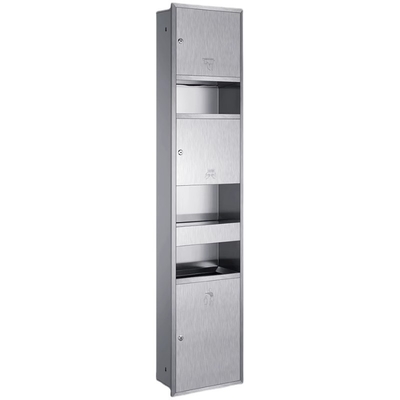 Artificial Quartz Stone Recessed Shower Niche Modern Design Hotel Bathroom Accessories