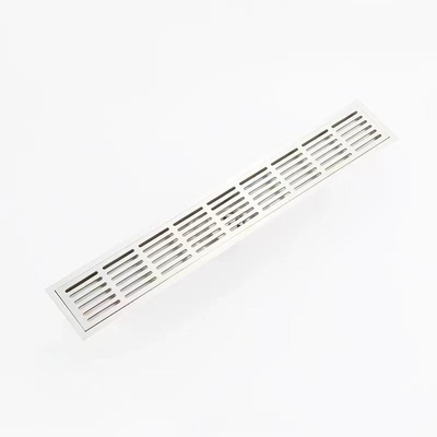 Modern Simple Fashion SS 304 316 Stainless Steel Linear Showroom Floor Drain Invisible