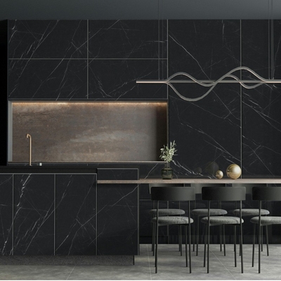 Porcelain Polished Glazed Marble Look Granite Slab for Lobby Wall Covering Tiles
