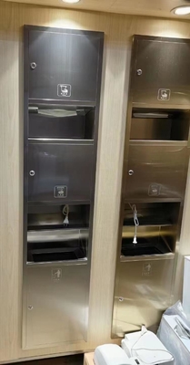 Stainless Steel Niche Home Products Modern Lobby Recessed Tissue Box with Modern Design
