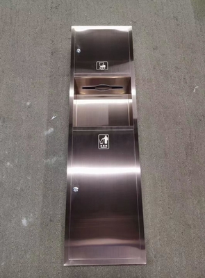 Stainless Steel Niche Home Products Modern Lobby Recessed Tissue Box with Modern Design