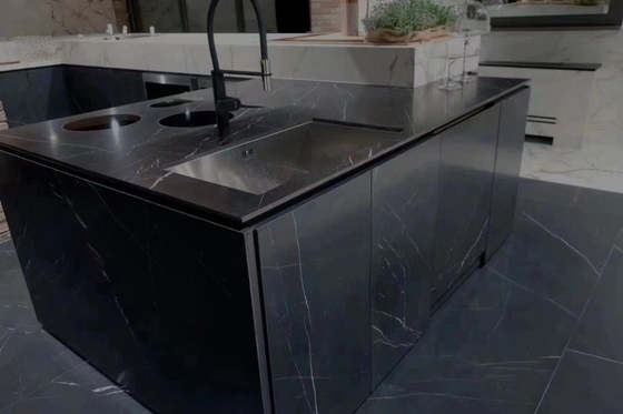 Porcelain Polished Glazed Marble Look Granite Slab for Lobby Wall Covering Tiles