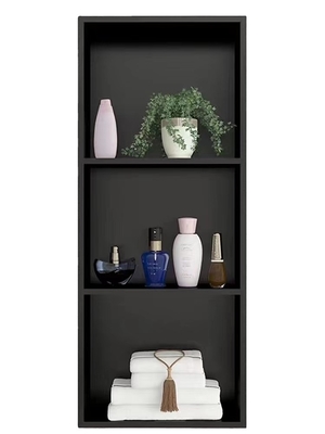 Hotel Brushed Surface Gunmetal Black Wall-inserted Niche for Shower Room 12&quot; x 24