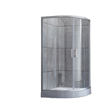 Modern Design Stainless Steel Shower Room Glass Door Handle with Electroplate Finish