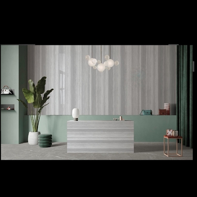 Wood Look Finished Porcelain Slab Sintered Stone 1200*2400 for Floor and Wall Tile