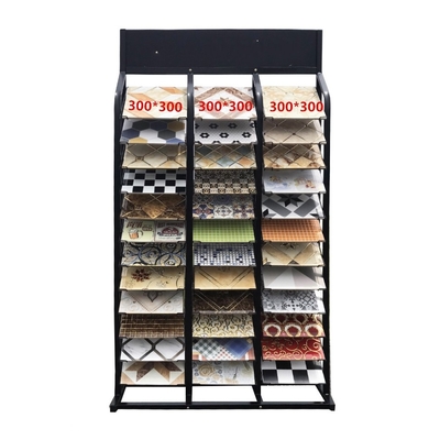 Eco-Friendly Porcelain Workshop Display Rack Stand for Portable Retail Ceramic Tiles