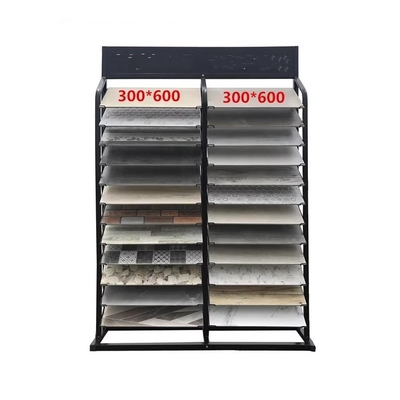 Eco-Friendly Porcelain Workshop Display Rack Stand for Portable Retail Ceramic Tiles