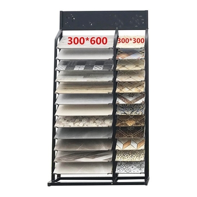 Eco-Friendly Porcelain Workshop Display Rack Stand for Portable Retail Ceramic Tiles