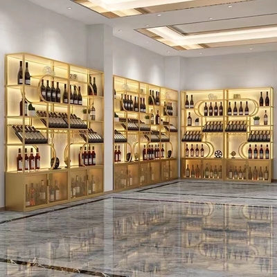 Waterproof Bar Display Cabinet with Electronic Temperature Control and Glass Display