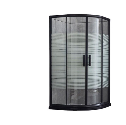 Stainless Steel Frame Round Tray Sliding Door Shower Room for Bathroom Customization