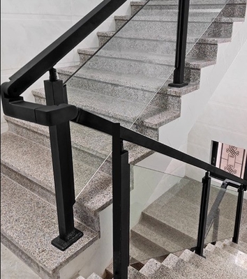 Matt Finish Stainless Steel Glass Deck Railing Mastet Pillar for Balcony Systems