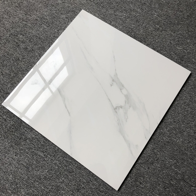 Water Absorption 0.5% 60x60cm Golden Calacatta Porcelain Glazed White Wall Tiles