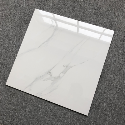 Water Absorption 0.5% 60x60cm Golden Calacatta Porcelain Glazed White Wall Tiles
