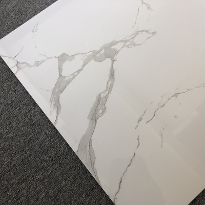 Hotel Villa Marble Tile Carreaux Sol 60x60 for White Background Wall in Living Room