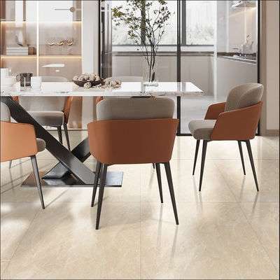 Affordable Glossy Finish 600*600mm Porcelain Floor Tiles for Living Room Stone Texture