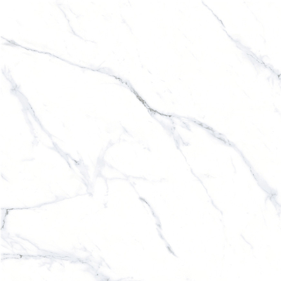 Modern Design Style Porcelain Tiles Bianco Carrara White for Living Room Decoration