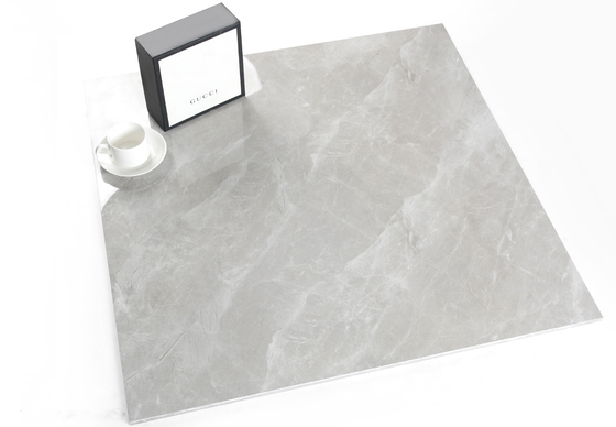 Yellows / Golds Living Room Stone Imitation Texture 600x600 Polished Porcelain Floor Tiles