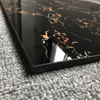 Chic Black and Gold Marble Bathroom Floor Ceramic Tiles for Floor Wall Skirting Mirror Tiles Pakistan