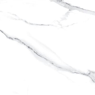 Super White Polished Porcelain Tiles 600x600 for Living Room Wall Interior 24x24 Floor
