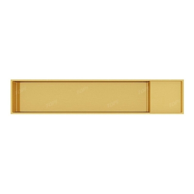 Electroplated Stainless Steel Shower Niche with Waterproof LED Strip Lights Materials