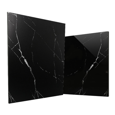 GradeAAA Porcelain Tile Eco-Friendly Matte Black Marble Look for Natural Stone Effect
