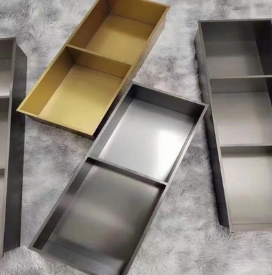 Custom Insert Wall-Mounted Shower Niche in 304 Stainless Steel Waterproof and Stylish