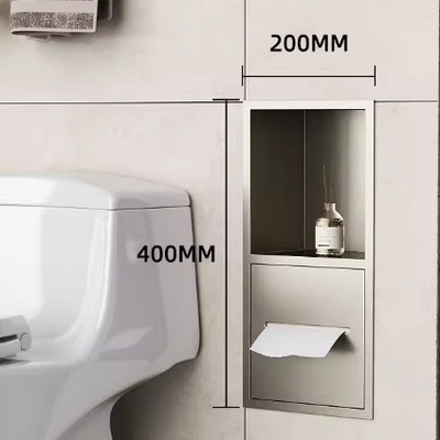 Waterproof Stainless Steel Shower Niche for Home Decor and Bathroom Storage Solutions