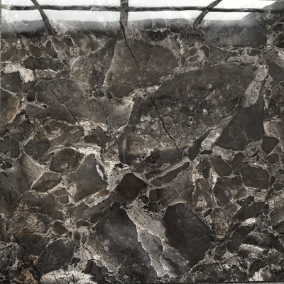 60 x 60cm Porcelanato Black and White Checkered Stone Marble Floor Tiles in Matte Finish