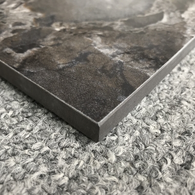 60 x 60cm Porcelanato Black and White Checkered Stone Marble Floor Tiles in Matte Finish