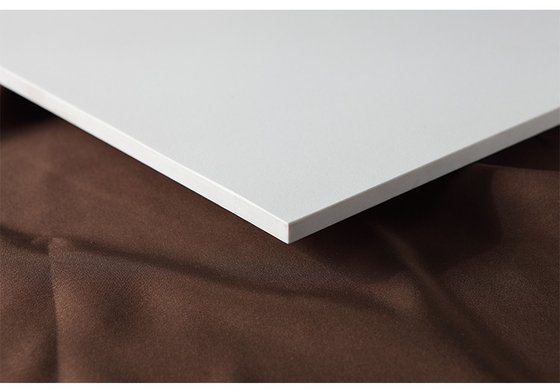 GradeAAA White Homogeneous Ceramic Floor Tile 600x600 10mm Thick with Rough Surface