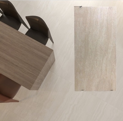 24x48 Italian Travertine Stone Look Porcelain Tiles 60x120 600x1200 for Interior Wall