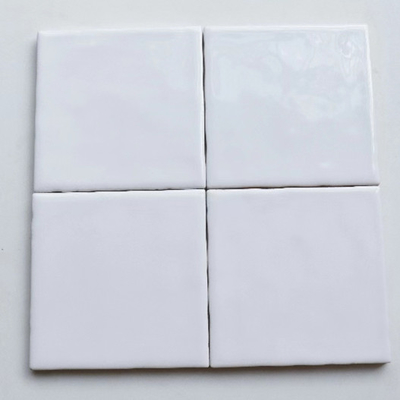 Rough Texture 150 x 150mm Porcelanato Ceramic Mirror Subway Kitchen Tiles for Wall