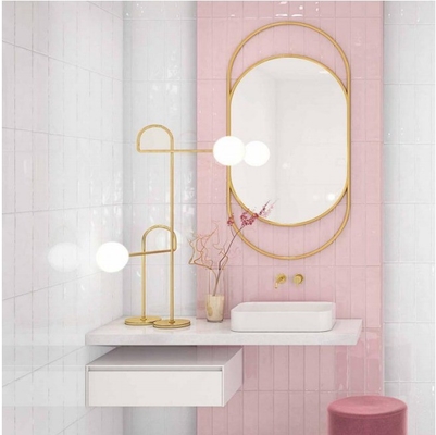 Rough Texture 150 x 150mm Porcelanato Ceramic Mirror Subway Kitchen Tiles for Wall