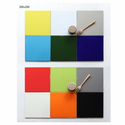 Water Absorption 0.5% GradeAAA Subway Glossy Texture Glass Mosaic Tile for Backsplash